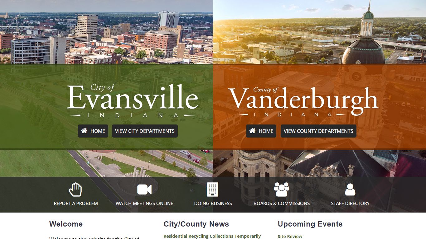 Request Public Records / Vanderburgh County - Evansville, Indiana